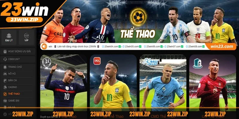 Thể thao 23WIN chính là một trong những chuyên mục cá cược uy tín nhất 